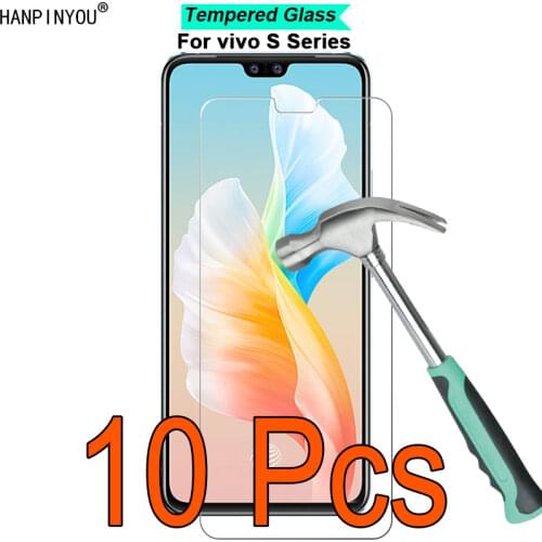 10 Pcs/Lot For vivo S10 / Pro 6.44" 9H Hardness 2.5D Ultra-thin Toughened Tempered Glass Film Screen Protector Guard