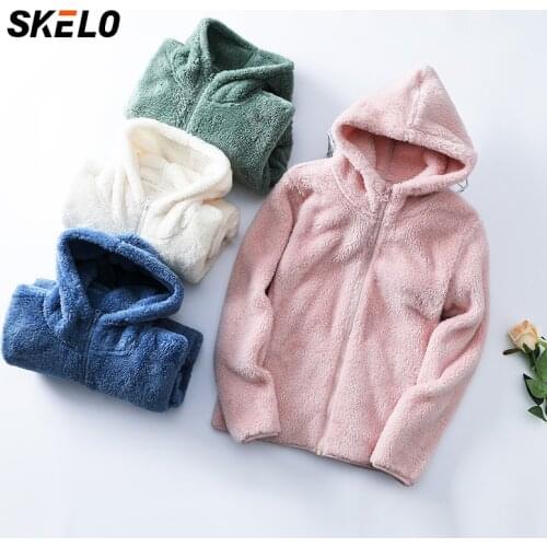 2021 Men And Women Warm Hooded Sweater Double-Sided Polar Fleece Jacket Autumn And Winter Couples Jackets Liner