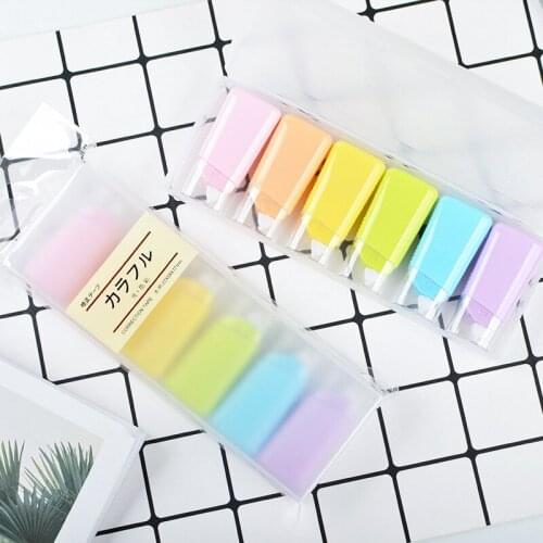 36 pcs/lot Kawaii Candy Color 5M Correction Tape Cute Tapes Promotional Stationery gift School Office Supplies