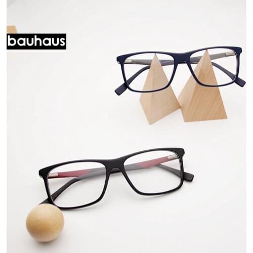 VZ-19022 bauhaus Transparent Glasses Frames Men Women Fake Glasses Vintage Optical Myopia Eyeglasses Frames Ladies Retro Eyewear