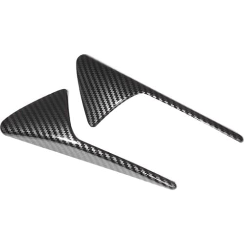 Real Carbon Fiber Camera Side Protection Cover Y Fender Carbon Fiber Wing Cover for Tesla Model3 X S