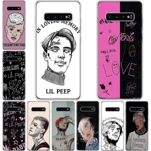 Lil Peep Phone Case For Samsung Galaxy A71 A70 A51 A50 A41 A40 A30 A21 A10 A01 A90 A20S A20E A10S M30S A6 A7 A8 A9Plus Cover