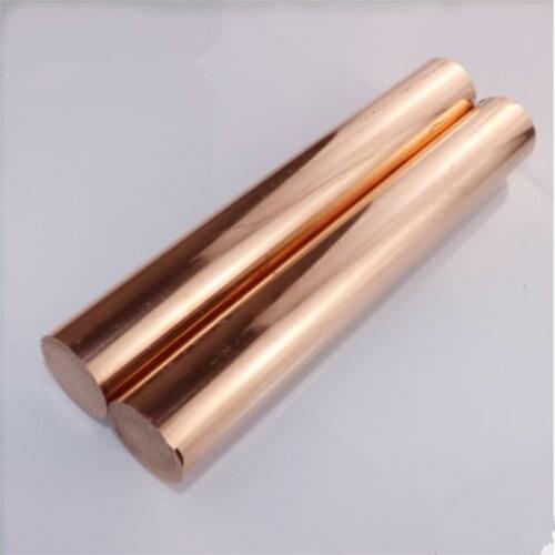 Dia 4mm T2 Copper Round Bar Copper Rod Milling Metalworking 100mm
