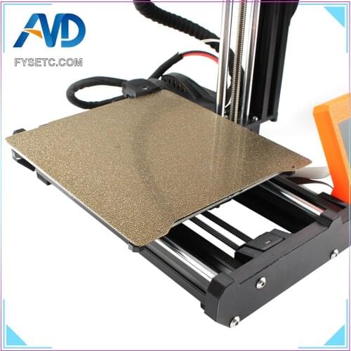 Double Sided Textured PEI Spring Steel Sheet Powder Coated PEI Build Sheet 196.3*190mm For Prusa mini