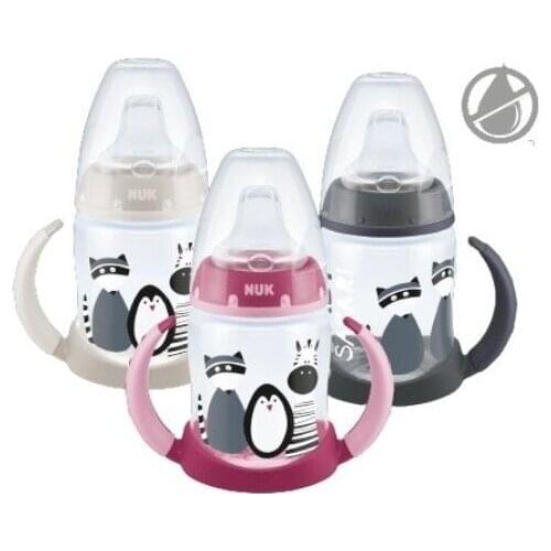 NUK - BIBERÓN ENTRENA BABY SAFARI SLICONA 6-18 MESES (150 ML)