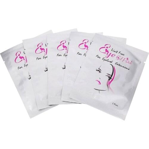 50/100/200 Pairs Eye Pads Lint Free Eyelash Gel Mask Eyepads Lashes Extension Patches