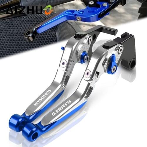 Clutch Brake Levers FOR BMW G310 GS G310R G310GS 2017 2018 2019 Motorcycle CNC Aluminum Adjustable Handbrake Accessories