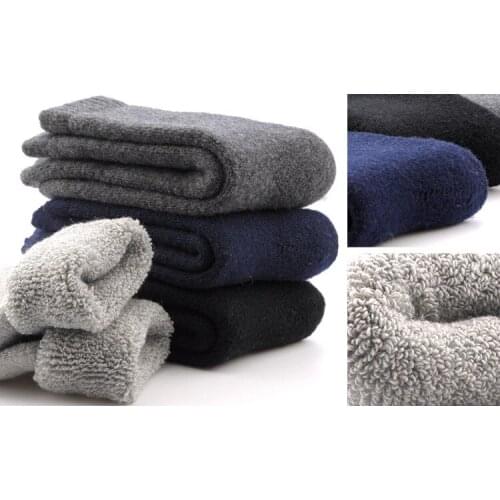 Plus rabbit wool scoks Winter women&men tube scoks pure color super thick warm long scoks