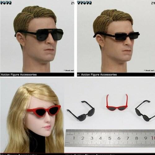 Zy3016 1/6 Scale Mens Sunglasses Set Model For 12 Inch Action Figure Dolls Accessories New Style