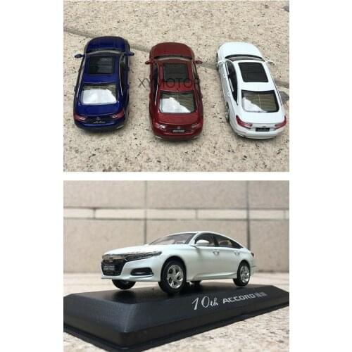 1/43 For Honda Accord 10th Diecast Model Car Model Toys kids Gifts Blue/Red/White Metal,Plastic,Rubber