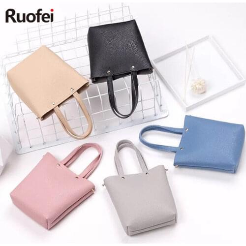 2019 Fashion Lychee Pattern Women Messenger Bags Small Female Shoulder Bags Phone Ladies Mini Purse and Handbags Girl Crossbod E