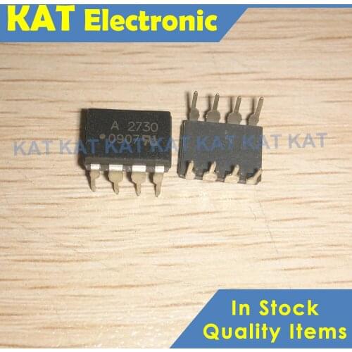 5PCS/Lot HCPL-2730 A2730 A 2730 DIP-8 Dual Channel Low Input Current, High Gain Optocouplers