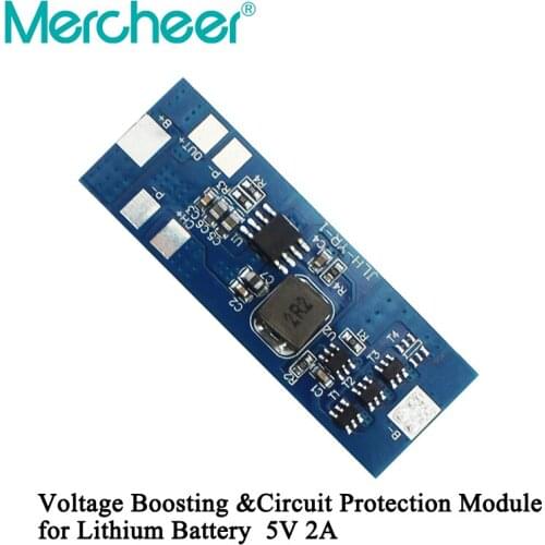 5V 2A boost protection board single string 18650 polymer lithium ion battery 3.7V mobile power charging treasure DIY