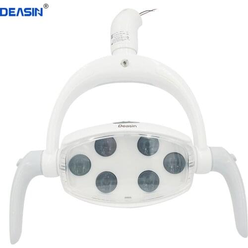 6 Led Dental Induction Lamp Oral Operation Light For Dental Unit Chair Ceiling Type Infrared Inductive Switch Shadowless