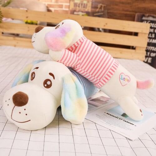 Big toy 70/90/110cm cute long-eared Dog doll plush toy baby toys to send children birthday gifts Christmas gifts of high quality