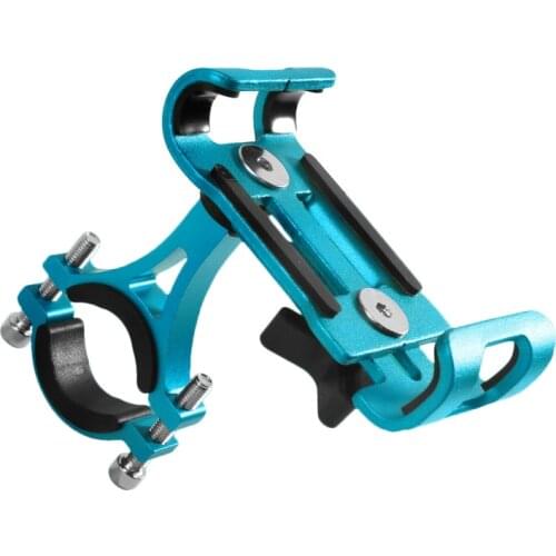 Outdoor Sport Bike Cycling Road Bike Phone Holder Aluminum Alloy 360 Degree Rotation Bicycle Mobile Phone Holder Accessories