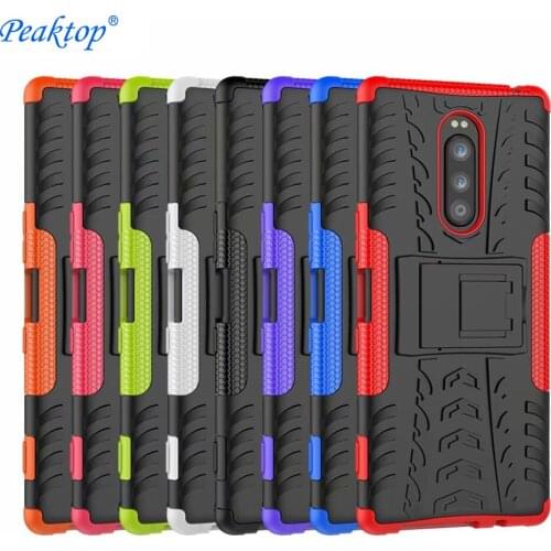 Hybrid Armor Case For Sony Xperia 5 C5 E5 C6 X Compact XA XA1 Plus XA3 Ultra XZ XZ1 XZ2 Premium XZ3 XZ4 mini L1 L2 L3 case