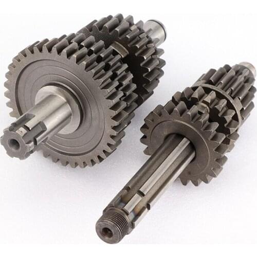 1 set YX140 YX150 YX160 Transmission Gear Box Main Counter Shaft For Pit Dirt Bike Motocross YX 140cc 150cc 160cc Engine