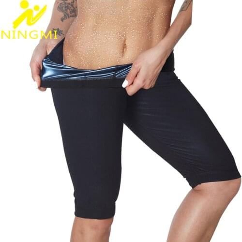 NINGMI Gym Leggings Sauna Pants Body Shaper Slimming Waist Trainer Shapewear Fitness Waist Shaper Corset for Women