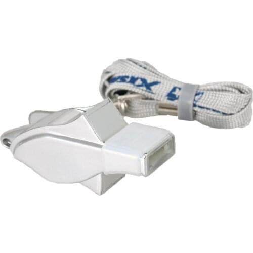 Metal Referee Whistles Whistles with 46cm/18.11inch Lanyard for Football es and Officials