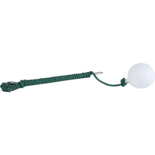 Golf Fly Swing Training Rope Ball Outdoors Golf Club Practice Accessories For Warming Up Or A Quick Practice Session