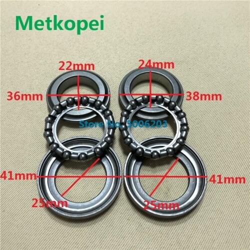 Motorcycle CA250 DD250 QJ250 CMX250 pressure ball bearing moto direction column bearing for Honda 250cc CA DD 250 spare parts