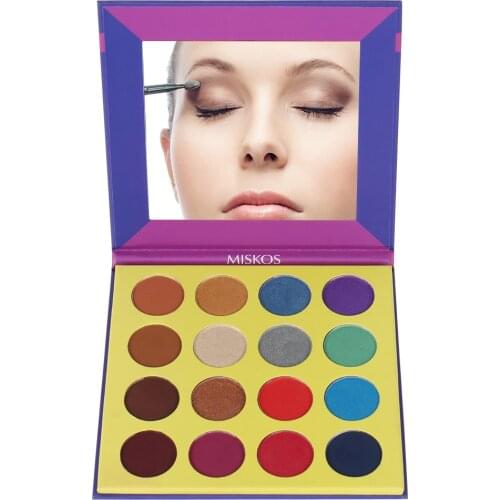 Colorful Yellow Eyeshadow Pallete Professional 12 Colors Make up Palette Matte Shimmer Glitter Pigmented Eye Shadow Pallete