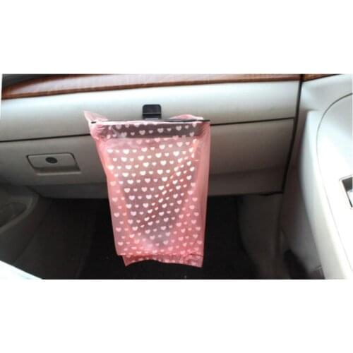 High Quality Garbage Bags Pink Thick Convenient Environmental Cleaning Waste Storage Plastic Trash Bags For Car