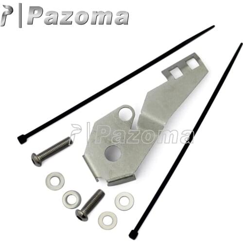 Silver Steel Motorcycle Side Stand Switch Guard Cover Motorbike Switch Protector for BMW R1200GS R 1200 GS LC ADV 2014-2016