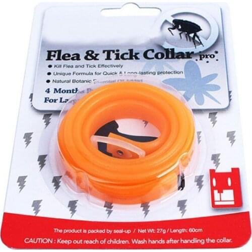 Silicon Dog Cat Flea Collar Health Anti Lice Pest Mosquitoes Collars Kill Lice Parasite Deworming for Small Medium Large Pets