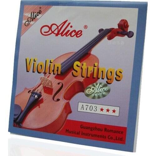 20 Sets Violin Strings E A D G for Violino 4/4 Strings A703 Alice Strings Violin Accessories