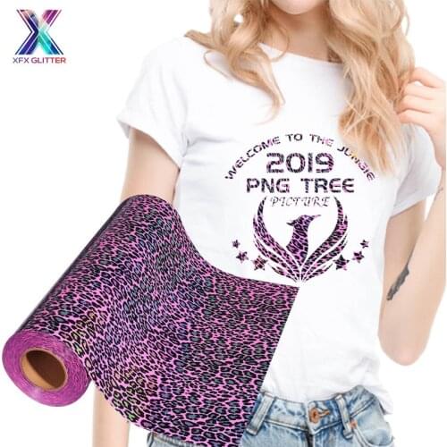 XFX HTV Free Shipping 25cmx100cm Camouflage T-shirt Iron on Vinyl TPU Heat Transfer Vinyl Heat Cutting Plotter HTV Cricut Vinyl