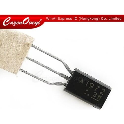 10pcs/lot 2SA1972 A1972 TO-92L PNP 400V 0.5A In Stock