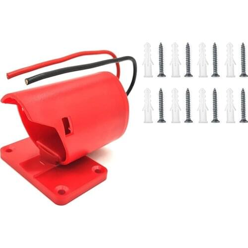 M12 Battery Adapter, M12 12V Battery Dock Holder Power Connector Adapter,Wall Mount Power Wheels Adaptor DIY Power Tools