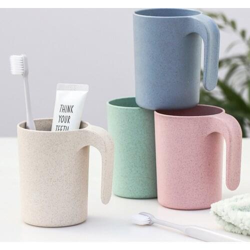 Household Washing Cup Couple Brushing Cups Plastic Creative Simple Toothbrush Cup Mug Toothbrush Cup