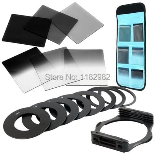 Lens Filter 16ni1 9Size Metal Adapter Ring 6 Cokin P Series Filter Set ND2 ND4 ND8 G ND2 4 8