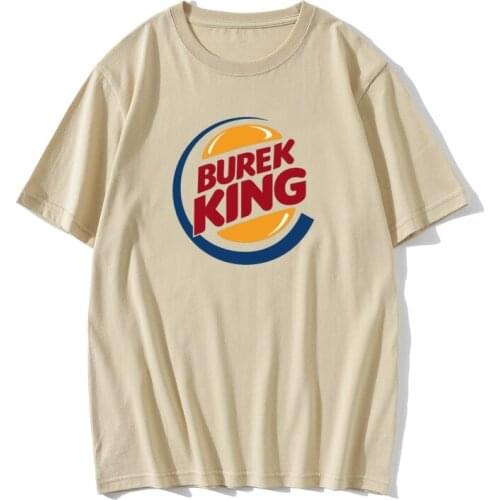 Custom Games Company Sleeve Tops T Shirt Labor Day O Neck Jaws Men T-shirts Burek King Custom T Shirts Latest Graphic