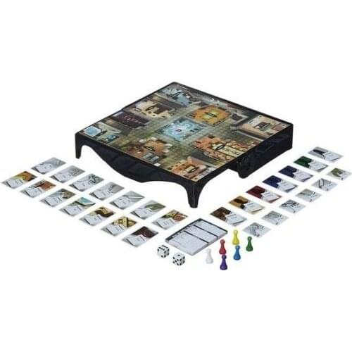 Juego de mesa Cluedo portátil de Viaje Hasbro, de 3 a 6 jugadores