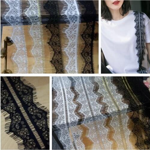 Exquisite eyelash gold thread lace trim accessories DIY for clothing collar skirt splicing home fabric