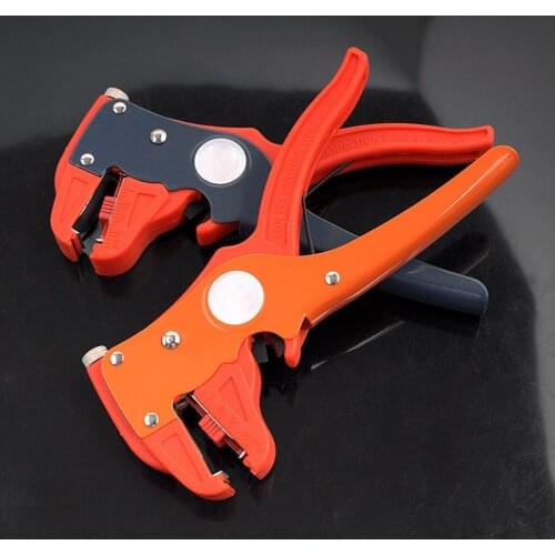 Adjustable 2 in 1 Cutting Line Wire Pliers Cable Cutter Stripping Trimming Beak Clamp Household Repair Sharp Scissors Hand Tool