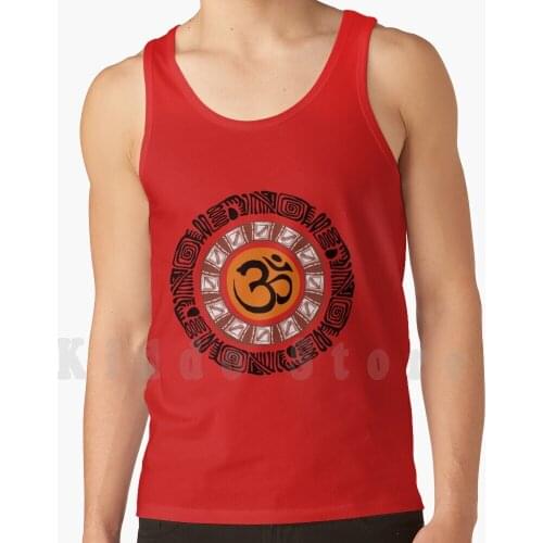Tank tops vest sleeveless India Spiritual Trance Goa Om