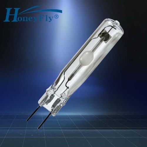 HoneyFly Metal Halide Lamp 220V 35W/70W Natural White G8.5 Single Ended Metal Halogen Lamp Filament Flood Lights Quartz Tube