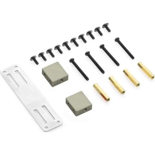 Metal Servo Fixed Mount Bracket Kit for MN D90 D91 D99S MN99S 1/12 RC Truck Car Upgrade Parts Accessories