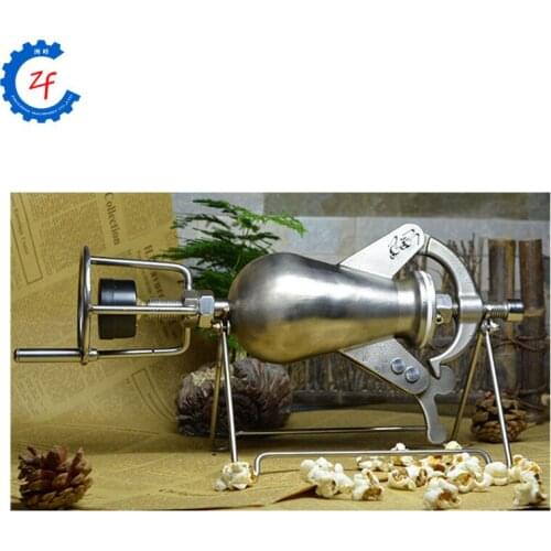 Mini flavored popcorn popper making machine