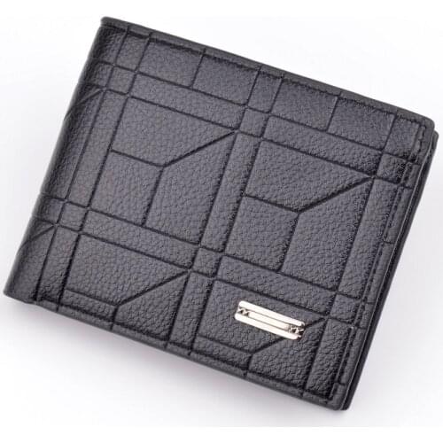 ZOVYVOL Mens Wallet Leather Solid Slim Wallets Men Pu Leather Bifold Short Credit Card Holders Coin Purses Business Purse Male