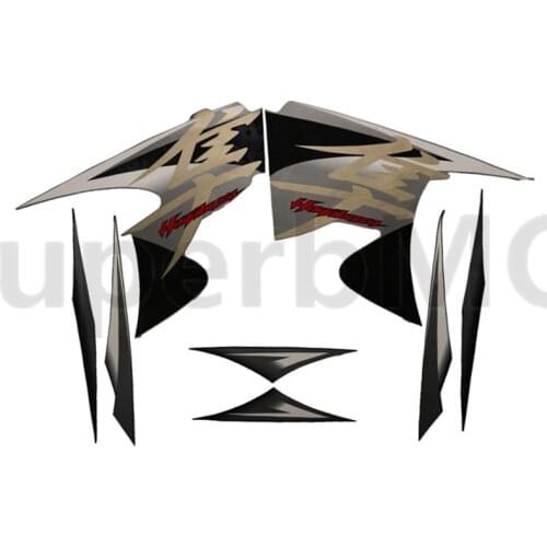 For Suzuki Hayabusa GSXR1300R GSXR 1300R 2008 2009 2010 2011 2012 2013 2014 Fairing Sticker Kit Motorcycle Accessories Sticker