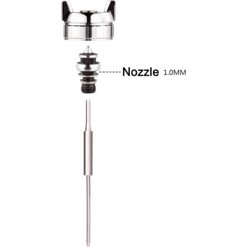 Spray Gun W-71-102G Hand Manual Spray Gun Nozzle 1.0/1.3/1.5/1.8mm Paint Spray Gun Nozzle Kit Set