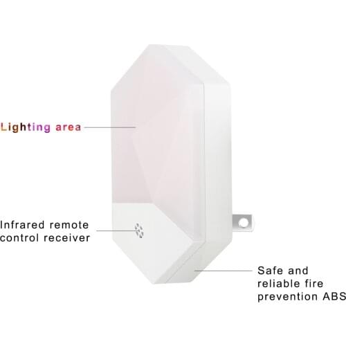 Led Night light Light Sensor Light Color Changing Bedroom Decor Lamp Home Decorative Night Lamp Christmas Gift for kids