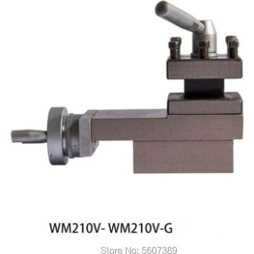 WM210V Lathe Tool holder Machine tool slide/Slide rest/Compound Rest Assembly