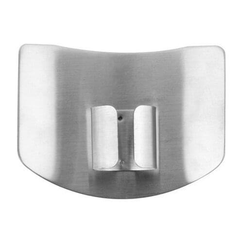 Stainless steel vegetable cutting hand guard artifact kitchen novice finger guard meat cutting special hand guard fingerboard